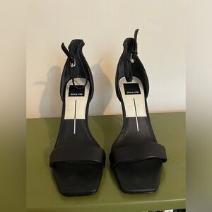 Dolce Vita black heels with ankle strap size 6